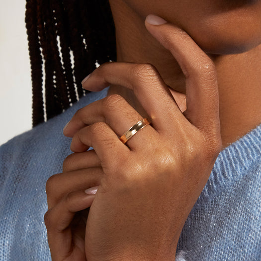 Stone And Strand Ellipse Band