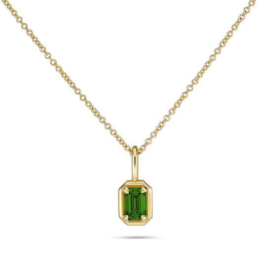 stone and strand Emerald Bonbon Necklace