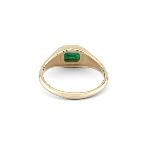 Stone And Strand Emerald Cut Birthstone Signet