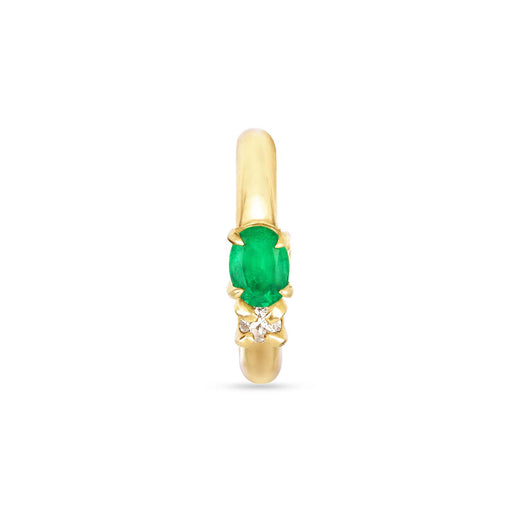 Stone And Strand Emerald Luxe Earcuff