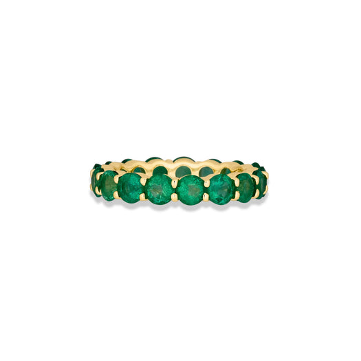 stone and strand Emerald Luxe Eternity Band