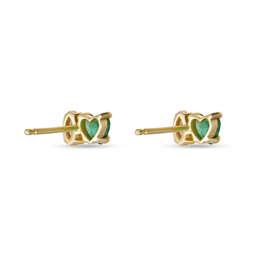 Stone And Strand Emerald Luxe Studs