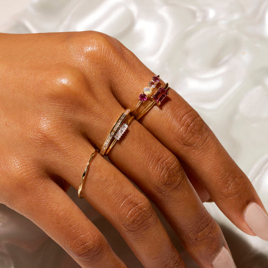 Stone And Strand Eternal Baguette Diamond Band