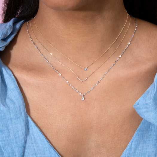 Stone And Strand Fairy Lights Diamond Necklace