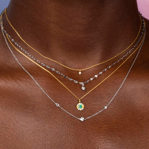 Stone And Strand Fairy Lights Trio Necklace