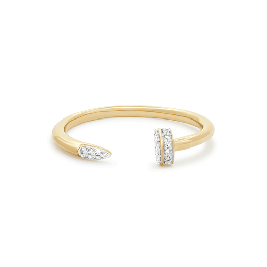 stone and strand Fine Nailed It Pave Diamond Ring