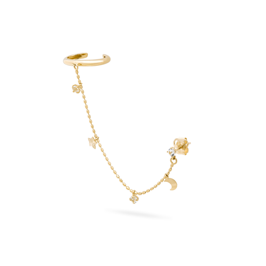 Stone And Strand Galaxy Ear Cuff