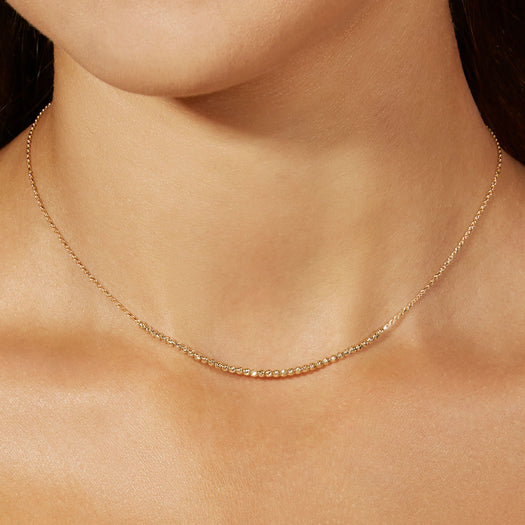 Stone And Strand Glitter In The Sky Choker