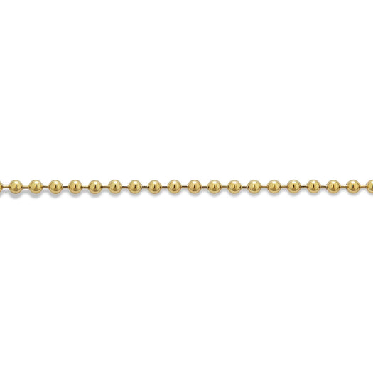 Stone And Strand Gold Ball Chain Bracelet