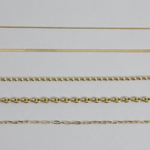 Stone And Strand Gold Ball Chain Necklace
