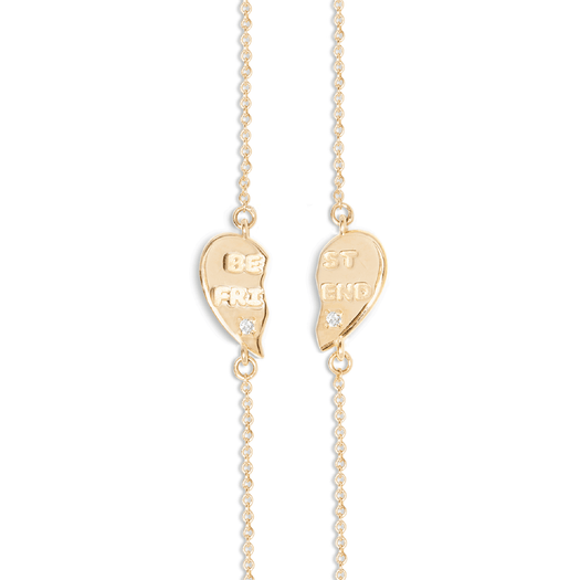 stone and strand Gold Bestie Bracelets