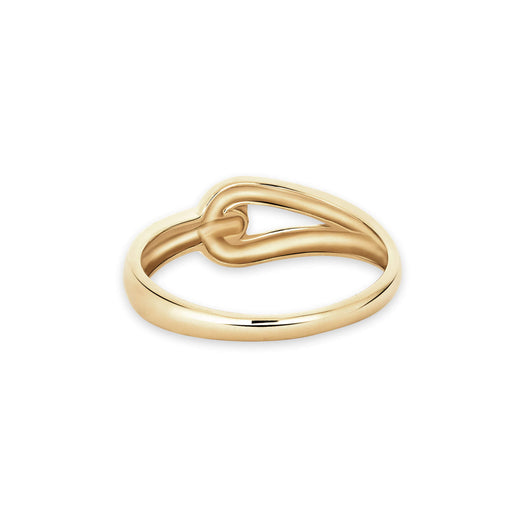 Stone And Strand Gold Bridle Ring