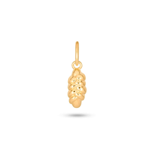 stone and strand Gold Challah Charm