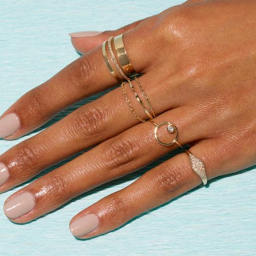 Stone And Strand Gold Cigar Band