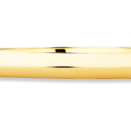 Stone And Strand Gold Cigar Bangle