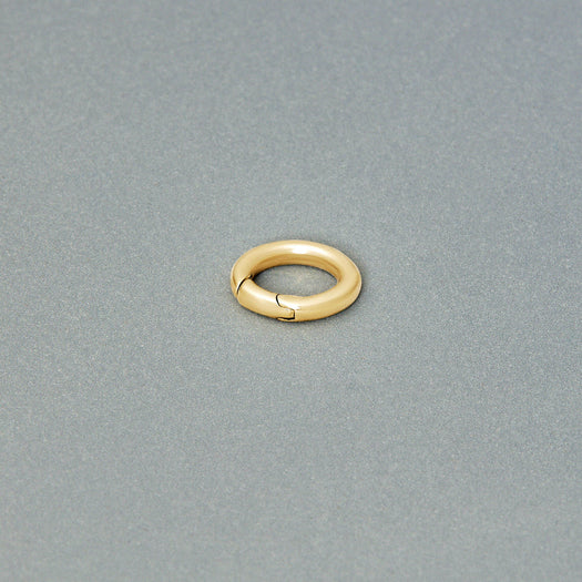 Stone And Strand Gold Circle Charm Connector