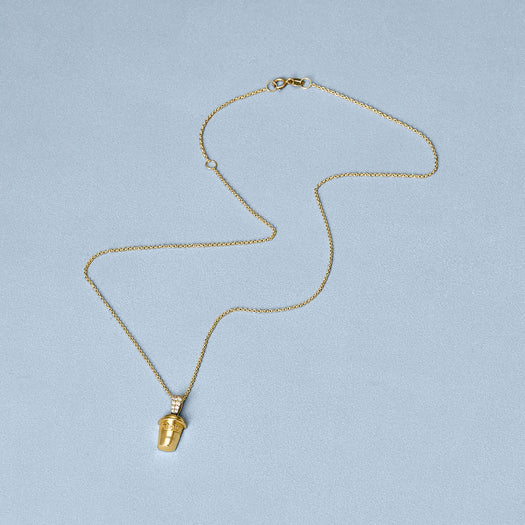 Stone And Strand Gold Coffee Brunch Charm