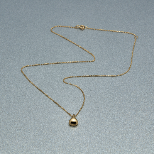 Stone And Strand Gold Drop Necklace