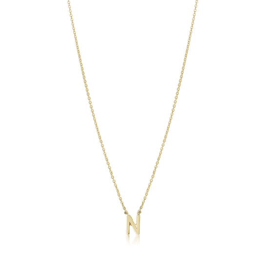 Stone And Strand Gold Initial Necklace
