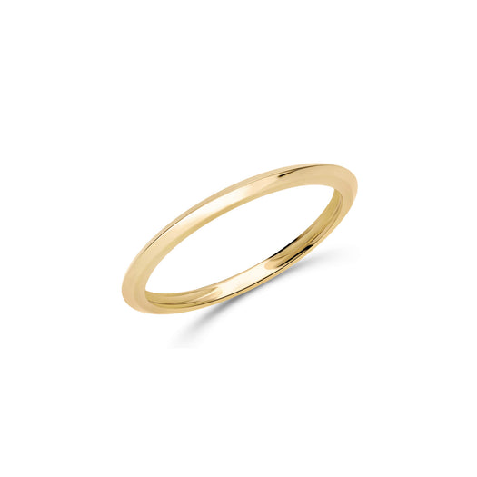 Stone And Strand Gold Knife Edge Stacking Band