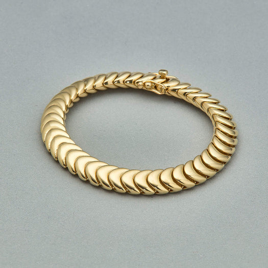 Stone And Strand Gold La Scala Bracelet