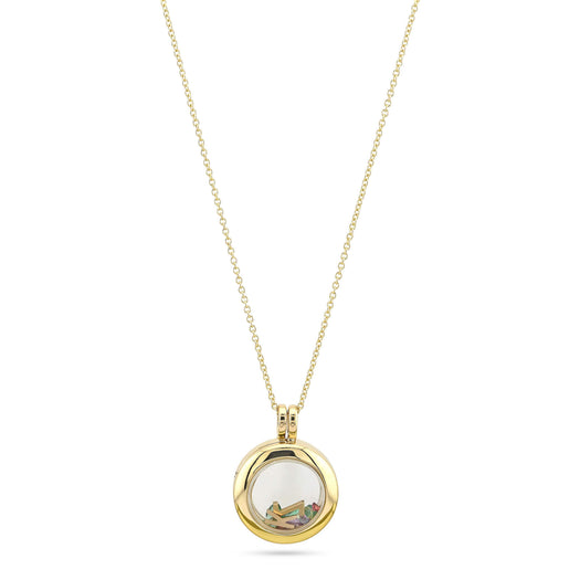 Stone And Strand Gold Memento Locket Necklace