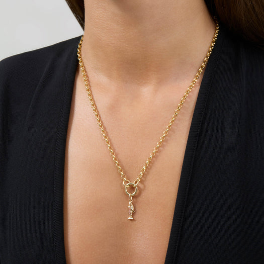 Stone And Strand Gold Salmon Brunch Charm