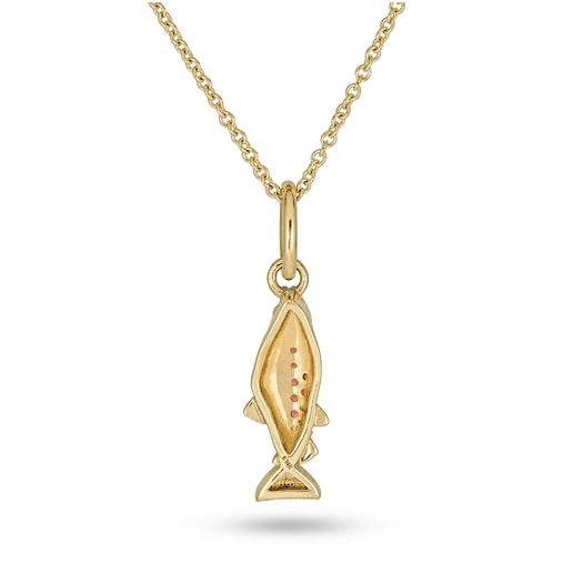 Stone And Strand Gold Salmon Brunch Charm