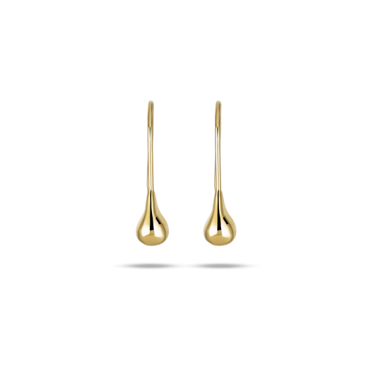Stone And Strand Golden Droplet Earrings