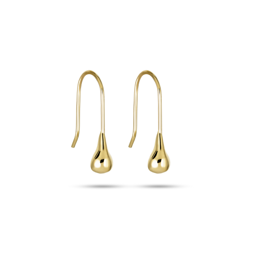 stone and strand Golden Droplet Earrings