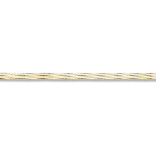 Stone And Strand Golden Glow Herringbone Bracelet