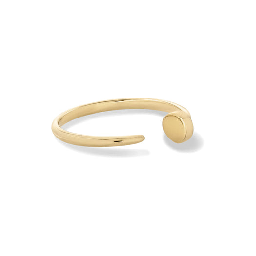 Stone And Strand Golden Nail Ring