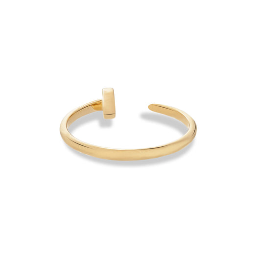 Stone And Strand Golden Nail Ring