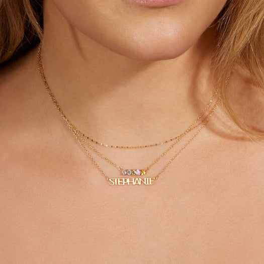 Stone And Strand Good Girl Name Necklace