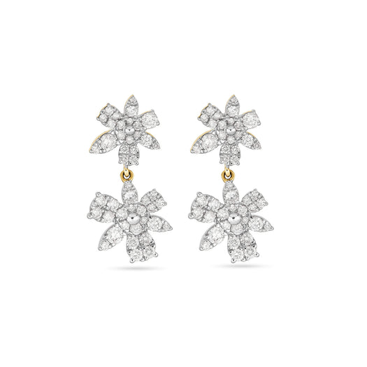 stone and strand Grand Magnolia Drop Earrings