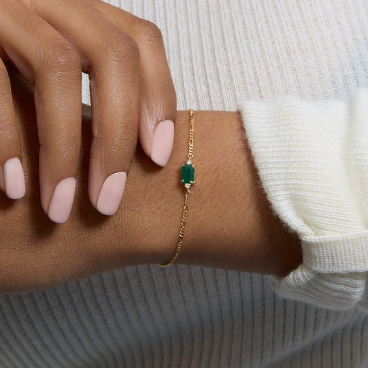 Stone And Strand Green Goddess Bracelet