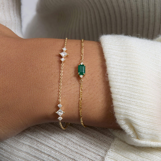 Stone And Strand Green Goddess Bracelet