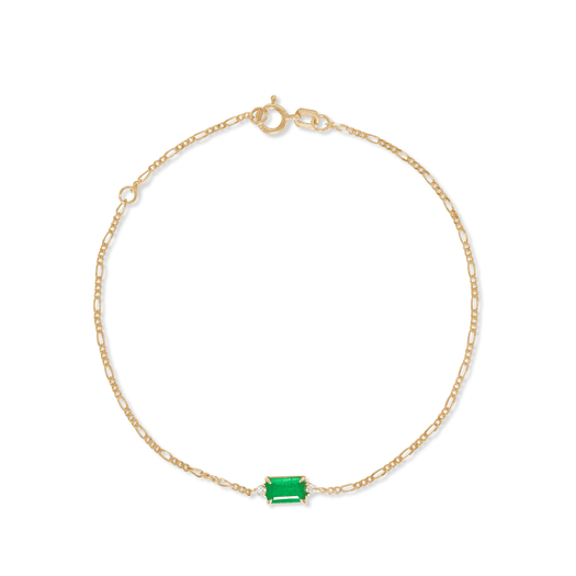 stone and strand Green Goddess Bracelet