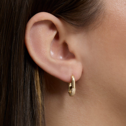 Stone And Strand Harbor Halo Earrings