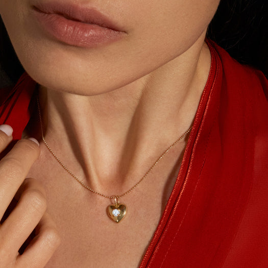 Stone And Strand Heart And Soul Diamond Charm