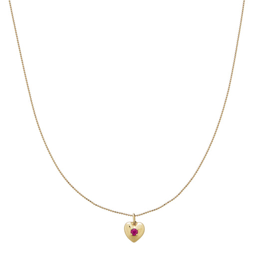 Stone And Strand Heart And Soul Ruby Necklace