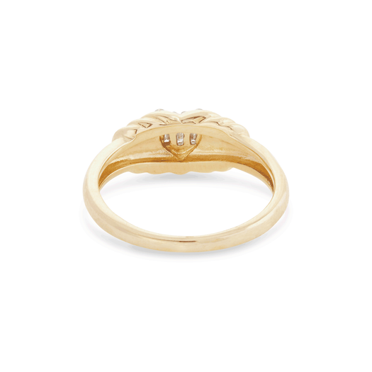 Stone And Strand Heart Of The Matter Pinky Signet