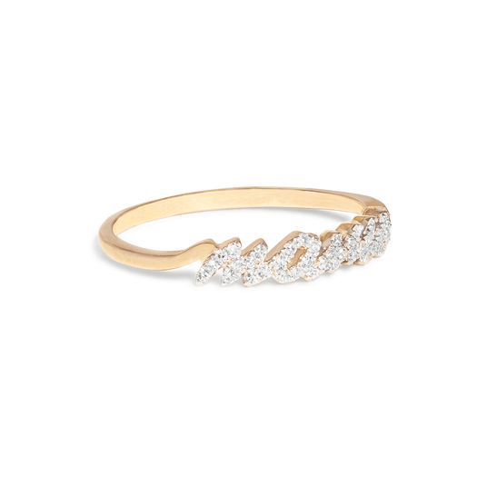 Stone And Strand Hey Mama Pave Ring