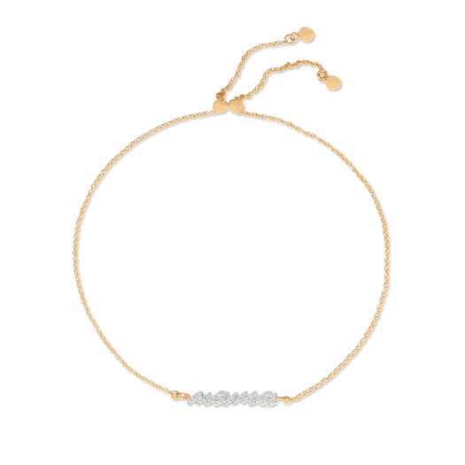 stone and strand Hey Mama Pave Slider Bracelet