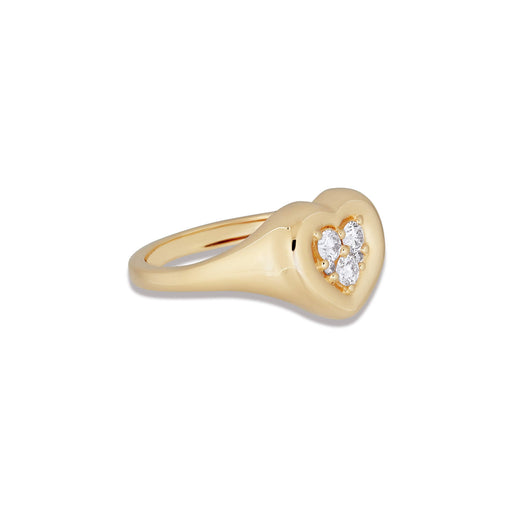 Stone And Strand Hold My Heart Signet Ring
