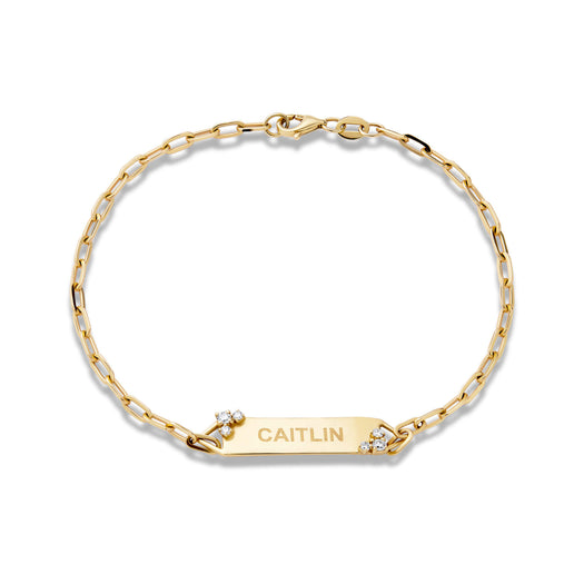 stone and strand ID Me Diamond Bracelet