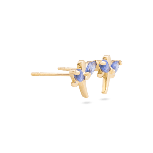 Stone And Strand Iolite Dragonfly Studs