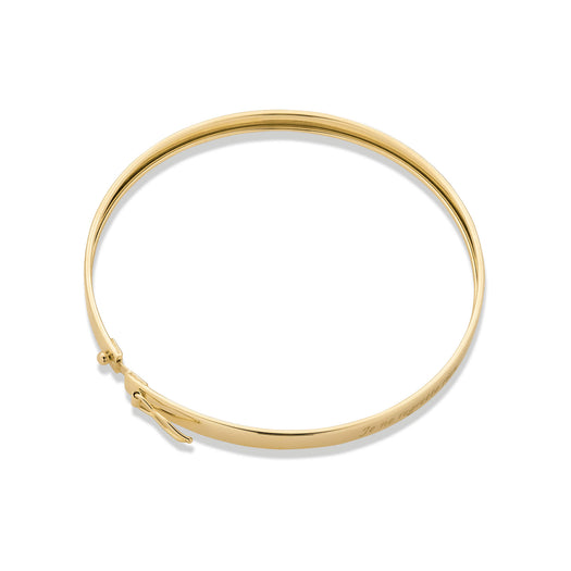 Stone And Strand Je Ne Regrette Gold Bangle
