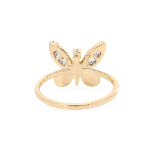 Stone And Strand Jumbo Butterfly Diamond Ring