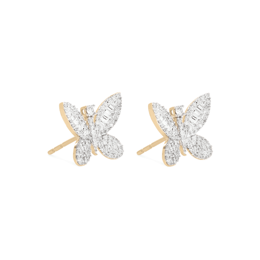 Stone And Strand Jumbo Butterfly Diamond Studs